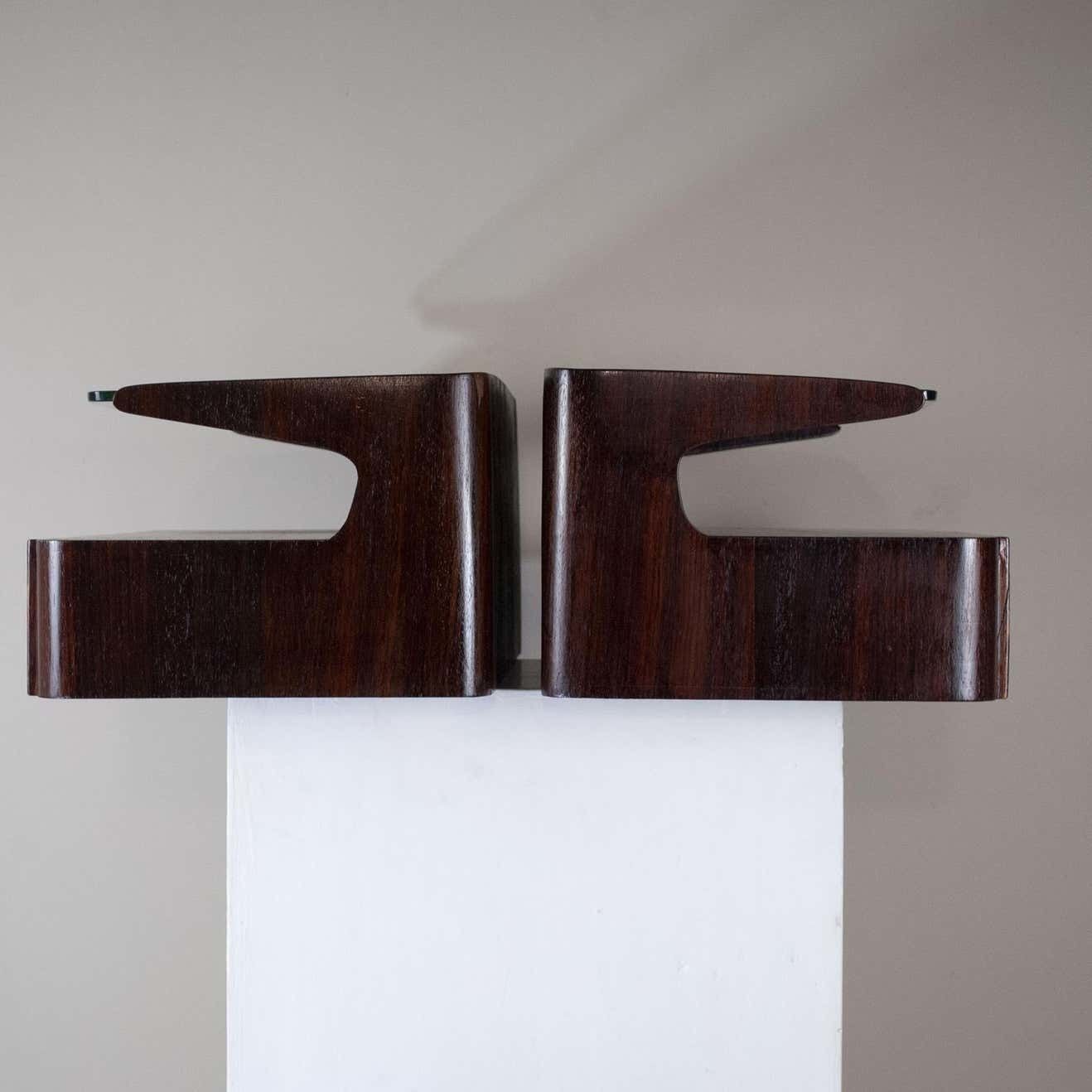 photo furniture Ico Parisi In The Manner Set Of Night Stands Late 50's