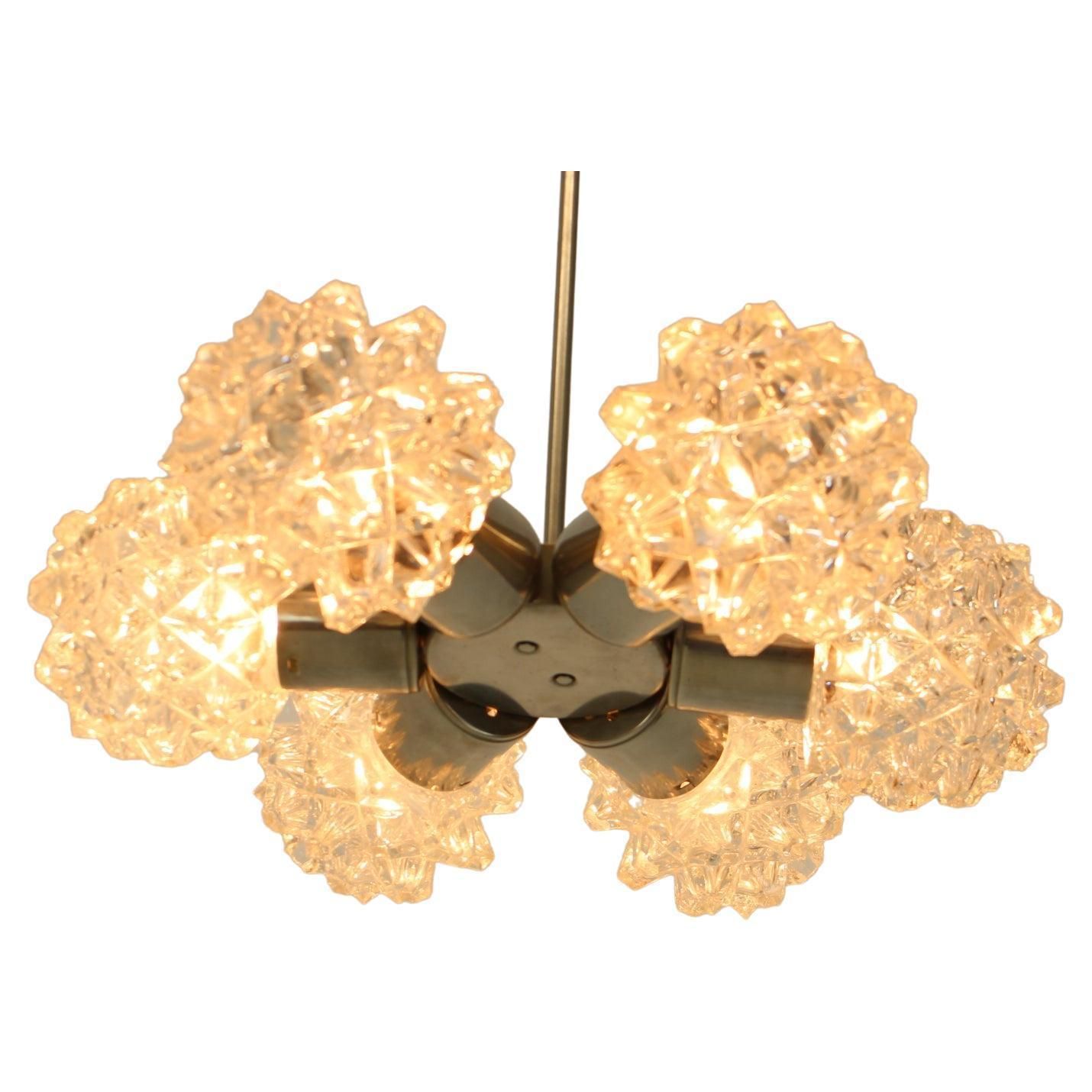 Mid Century Chandelier By Kamenicky Senov, 1970's photo furniture