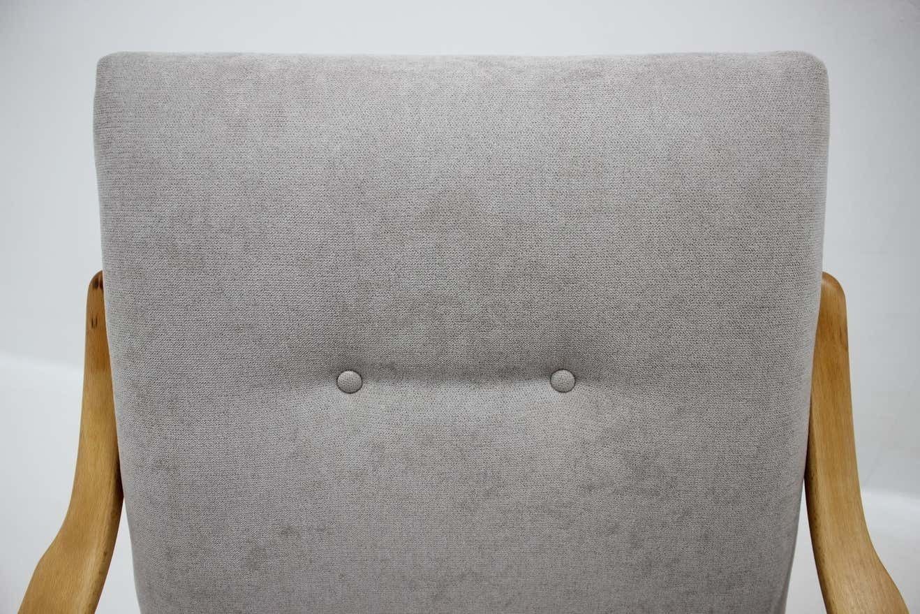 Paar Fauteuils Van Ton, Ontwerp Jaroslav Smidek, Tsjecho Slowakije, Ca. Jaren 1960 photo vintage