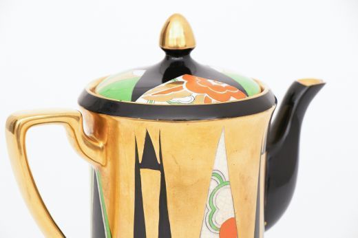 Art Deco 'Orient' Coffee Pot By Crown Devon photo furniture