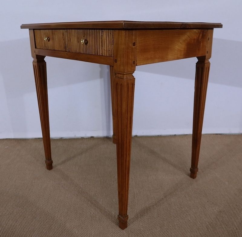 photo for sale Small Table In Solid Cherry, Louis XVI Style, 1st Part Of The 19th Century