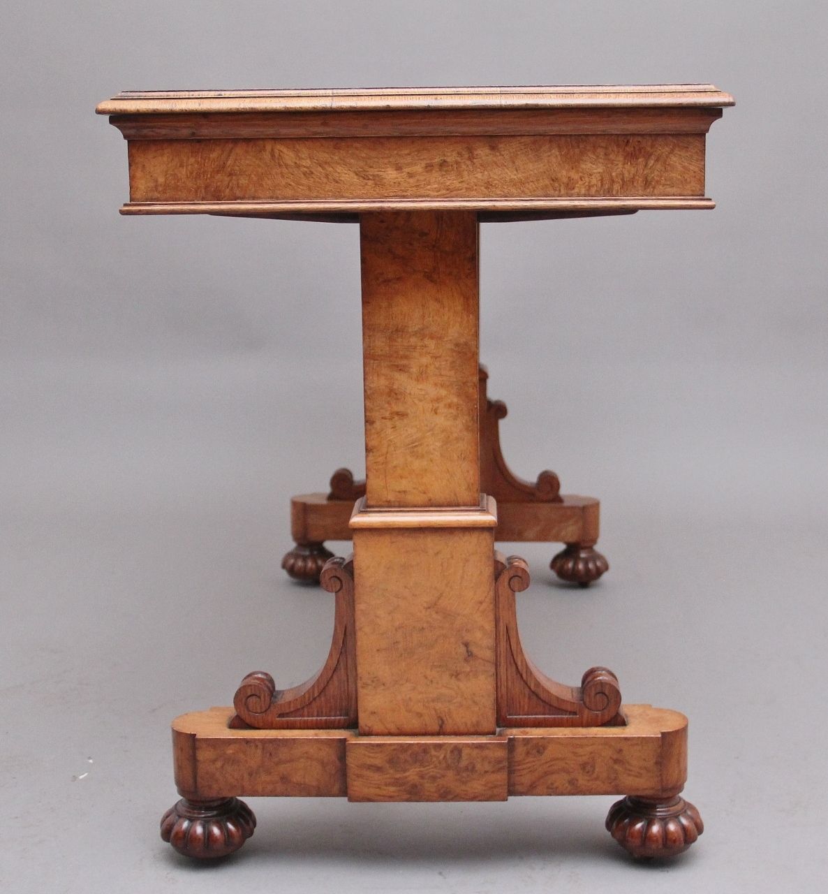 Early 19th Century Pollard Oak Dumb Waiter photo vintage