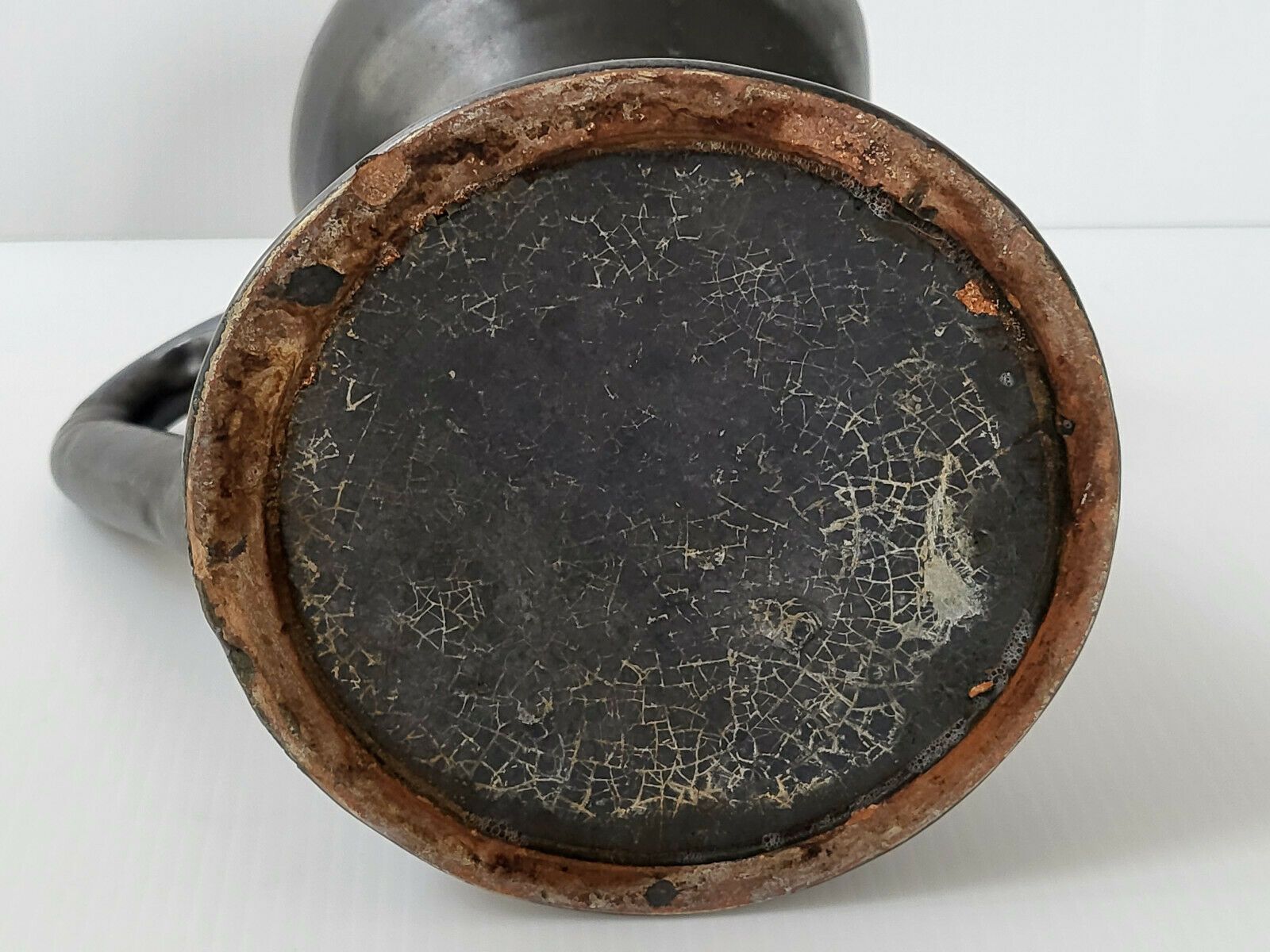 Magnificent Vase Pichet 1950 Black Ceramic Dlg Capron Jouve 50s 1950s photo buy