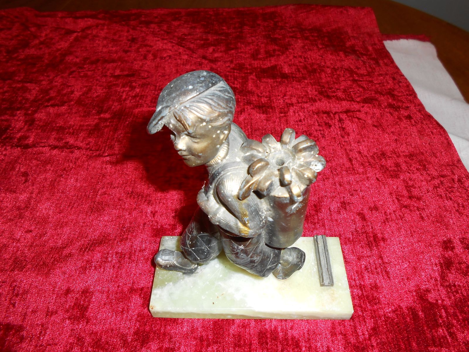 Rare Caddie  Match Striker, Early 20th Century.  Marked Anr. photo Home Decor