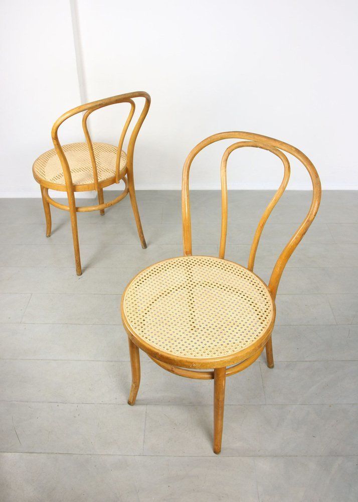 No. 18 Wide Chairs By Michael Thonet, Set Of 2 photo furniture