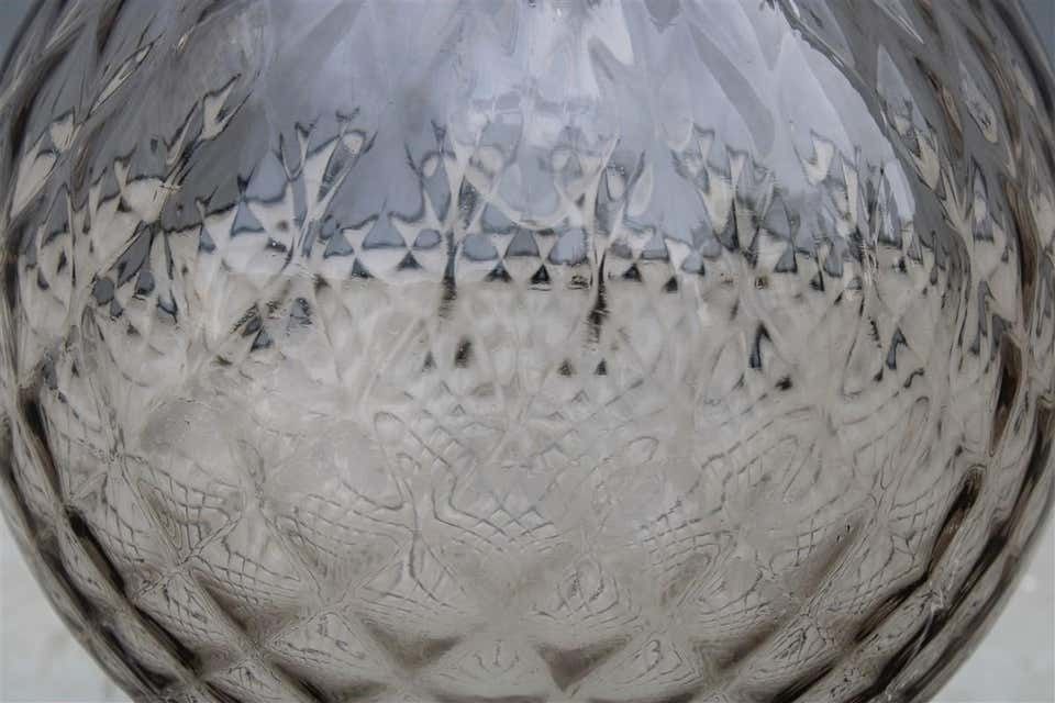 Chandelier Ball Murano Glass Venini Italian Design Brass Chain Gold 1960s photo 2615.0