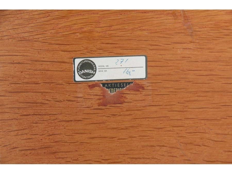 photo for sale Mid Century  Modern Scandinavain Coffee Table By Børge Mogensen Model 5217