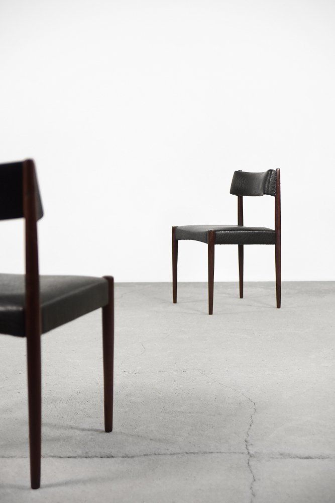 Mid Century Modern Dutch Dining Chairs By Aksel Bender Madsen For Bovenkamp, 1960s, Set Of 2 photo Furniture
