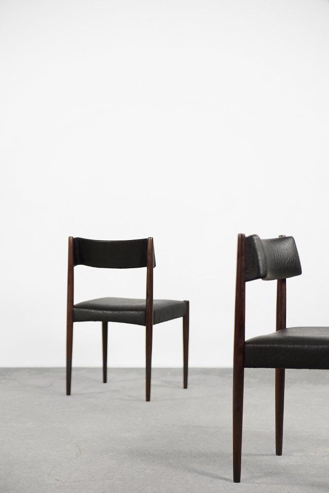 photo furniture Mid Century Modern Dutch Dining Chairs By Aksel Bender Madsen For Bovenkamp, 1960s, Set Of 2