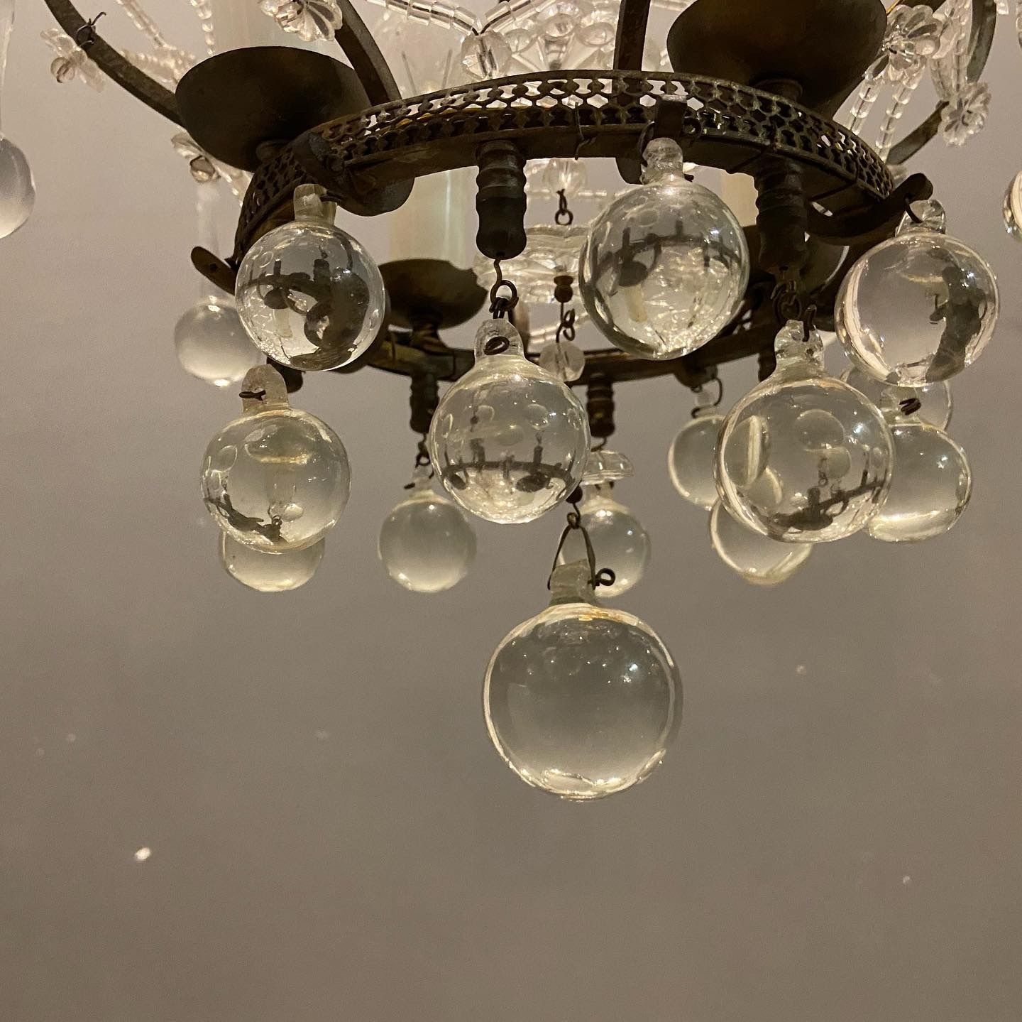 Vintage Italian Murano Glass Drop Light Pendant photo 750.0