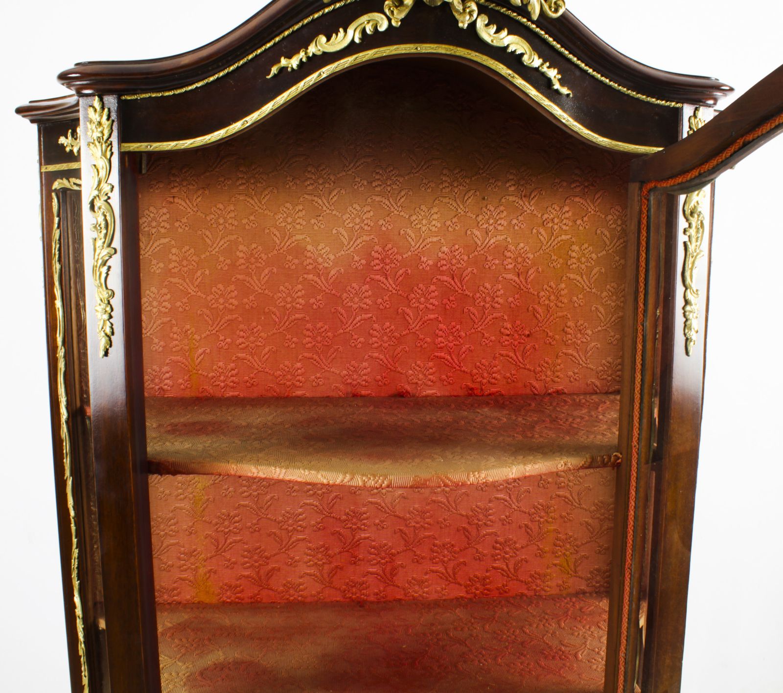 photo buy Antique French Vernis Martin Vitrine Display Cabinet  19th C