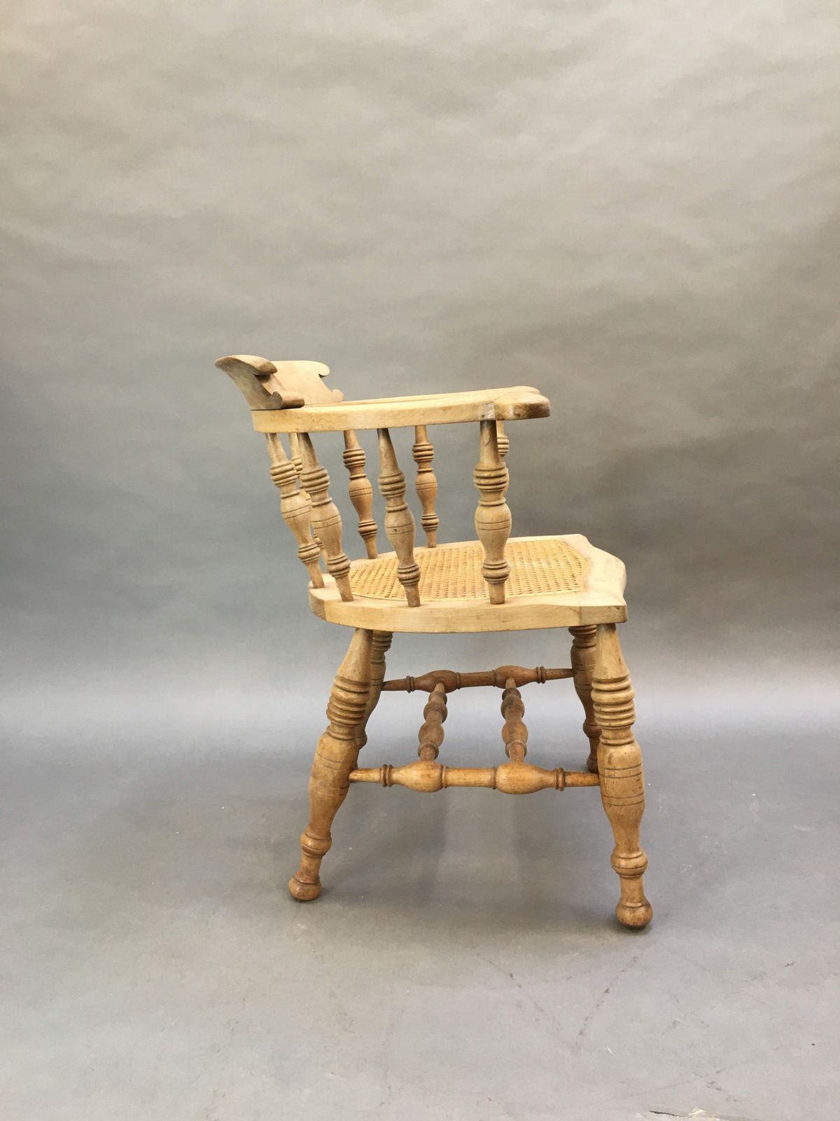 C19th Mahogany Captains Chair, 1800s photo vinterior