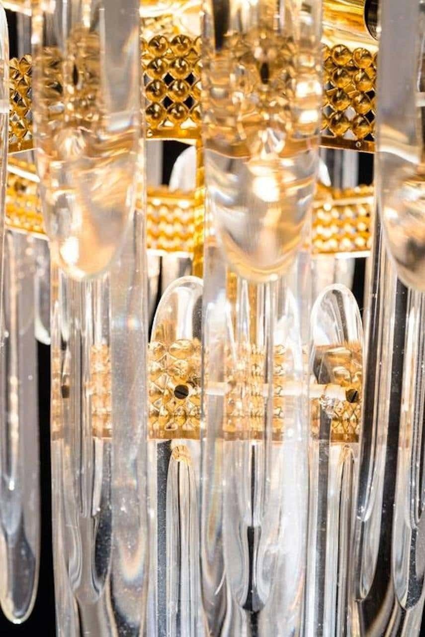 Chandelier By Gaetano Sciolari, 1960s photo vintage