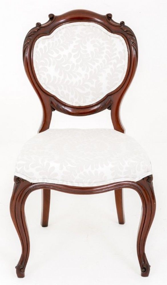 Set Victorian Dining Chairs Balloon Back Antiques photo 3450.0