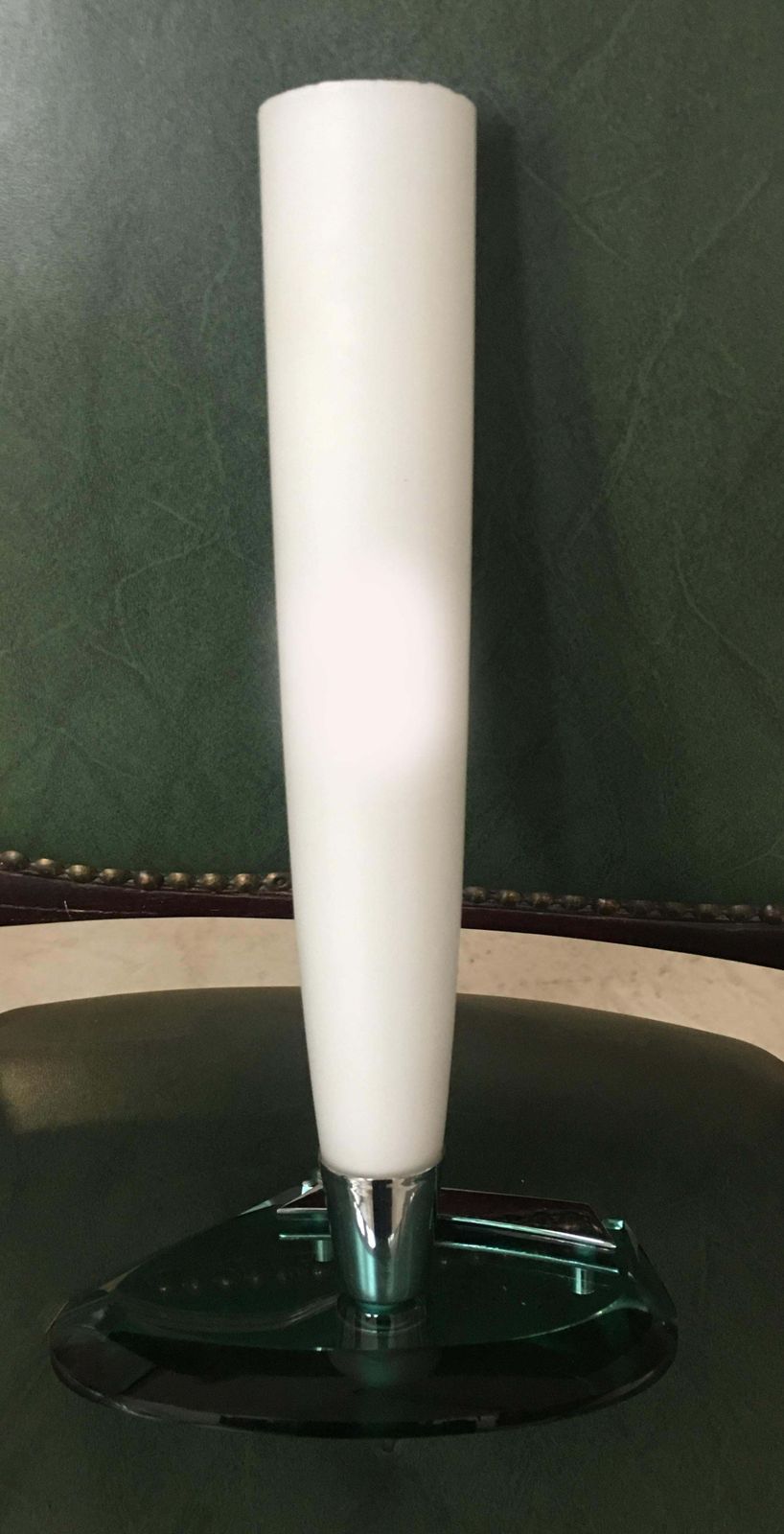 Pair Of Sconces In The Style Of Fontana Arte Italy 1970 photo Lighting