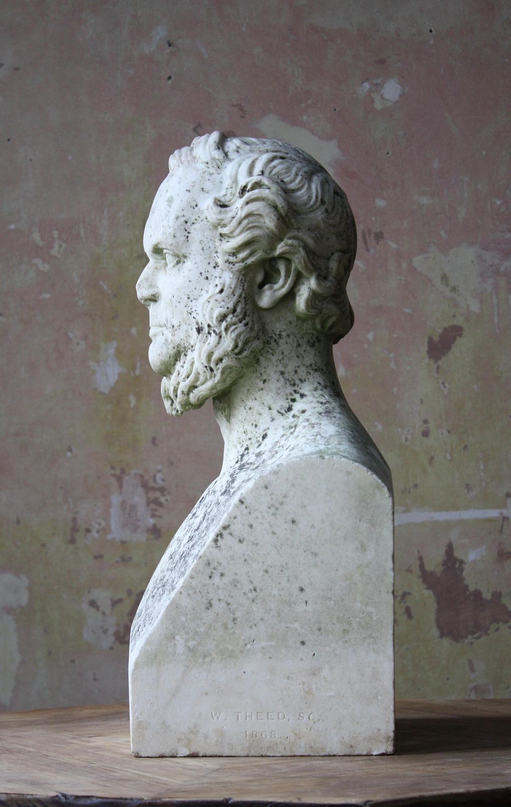 photo for sale William Theed The Younger 1804 91 Marble Bust Of William Ewart Gladstone 1868