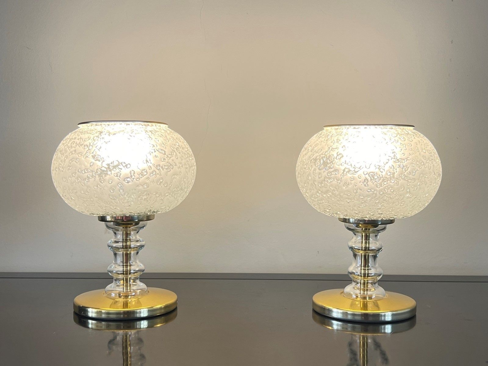 Pair Of Midcentury Table Lamps By Doria Leuchten photo furniture