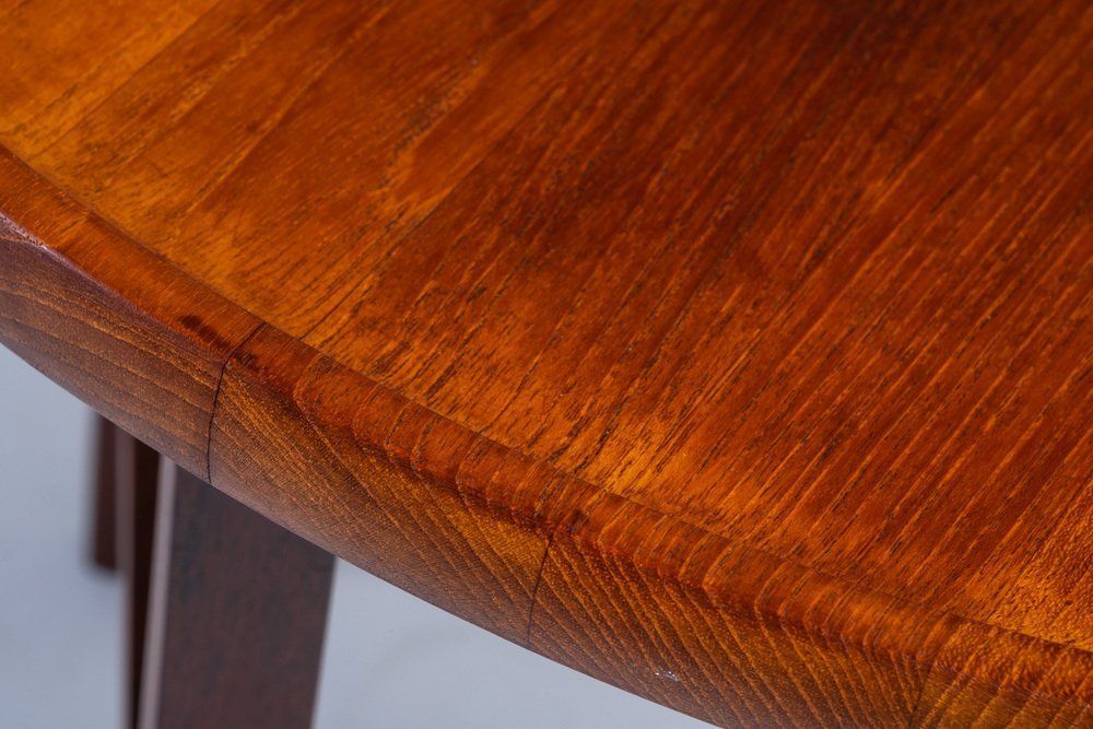 Side Table In Solid Teak, Denmark, 1960s photo vintage