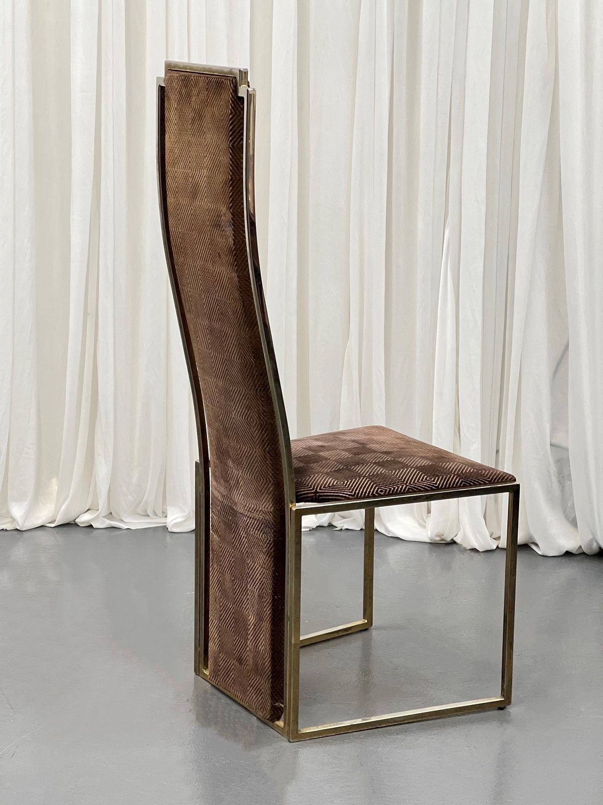 Exceptional & Rare Dining Chairs By Alain Delon photo furniture
