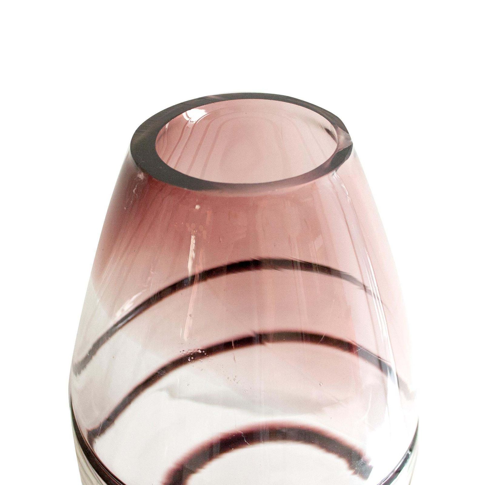 Mid Century Modern Purple Murano Glass Vase Italy 1960 photo Home Decor