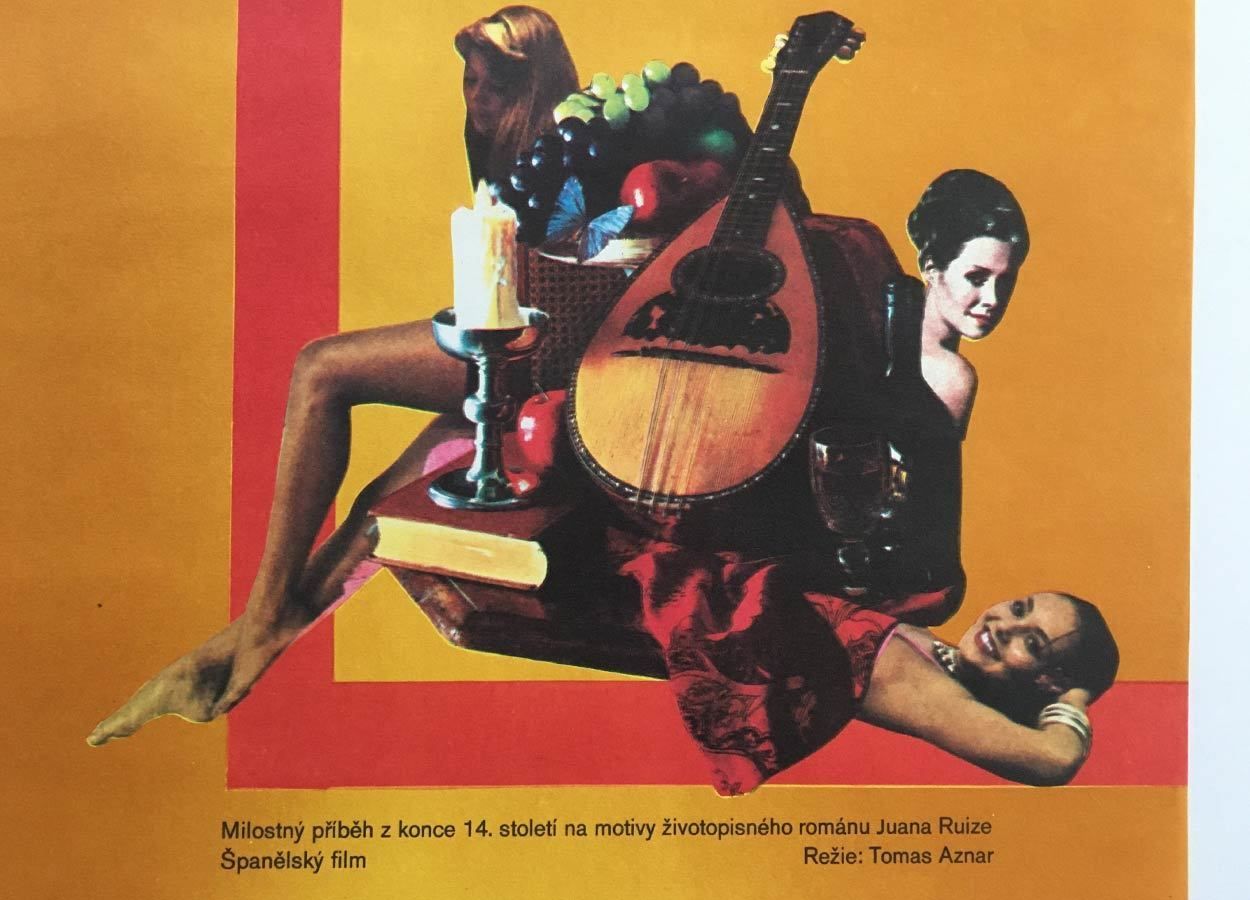 Movie Poster, The Book Of Good Love, Pavel Beneš, 1977 photo Art