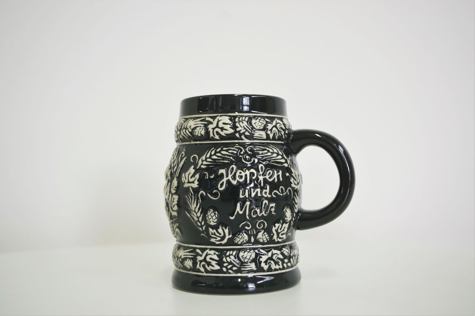 Porcelain Beer Mugs, 1980s, Set Of 3 photo 205.0