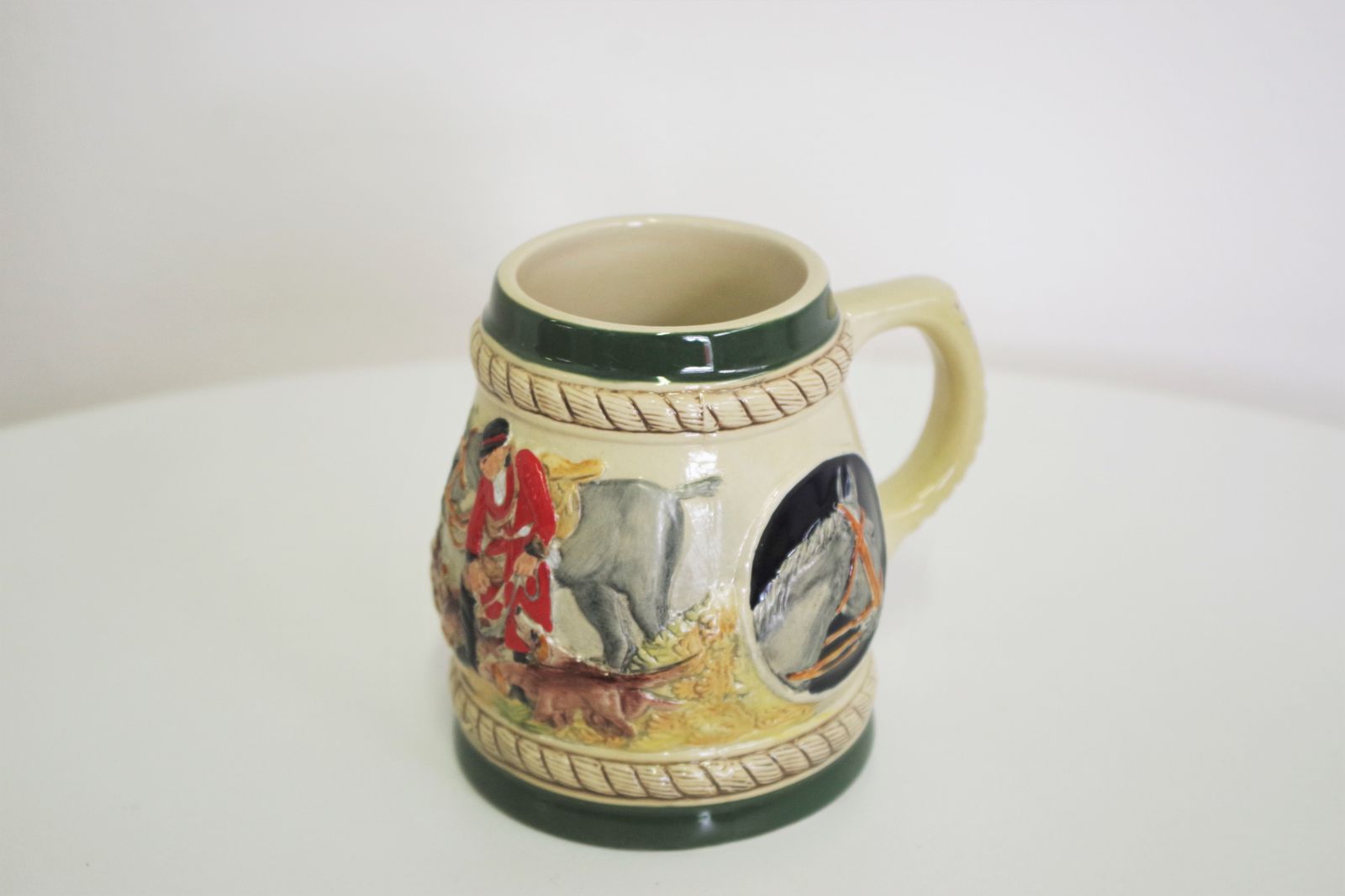 photo for sale Porcelain Beer Mugs, 1980s, Set Of 3