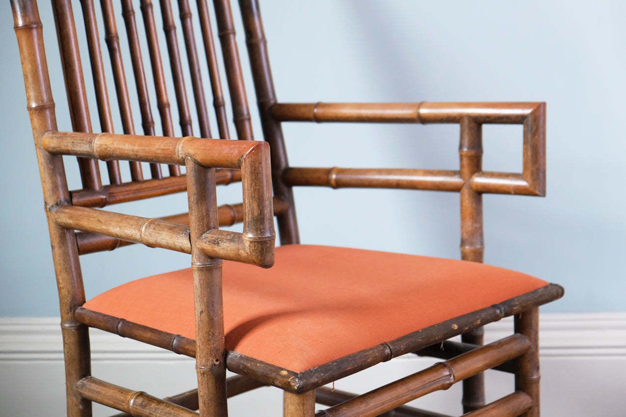 Brighton Pavilion Bamboo Arm Chair photo vinterior