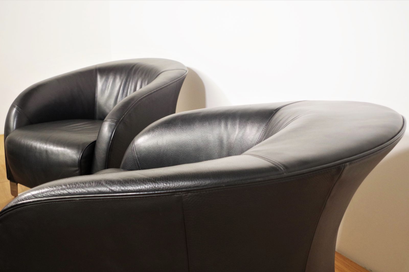 4665.0 Liz Lounge Chairs From Natuzzi, 2000s, Set Of 4 photo