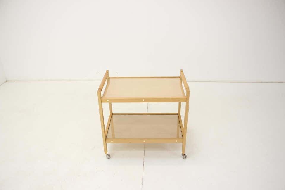 Mobile Serving Table Of The 1980s, Czechoslovakia photo furniture