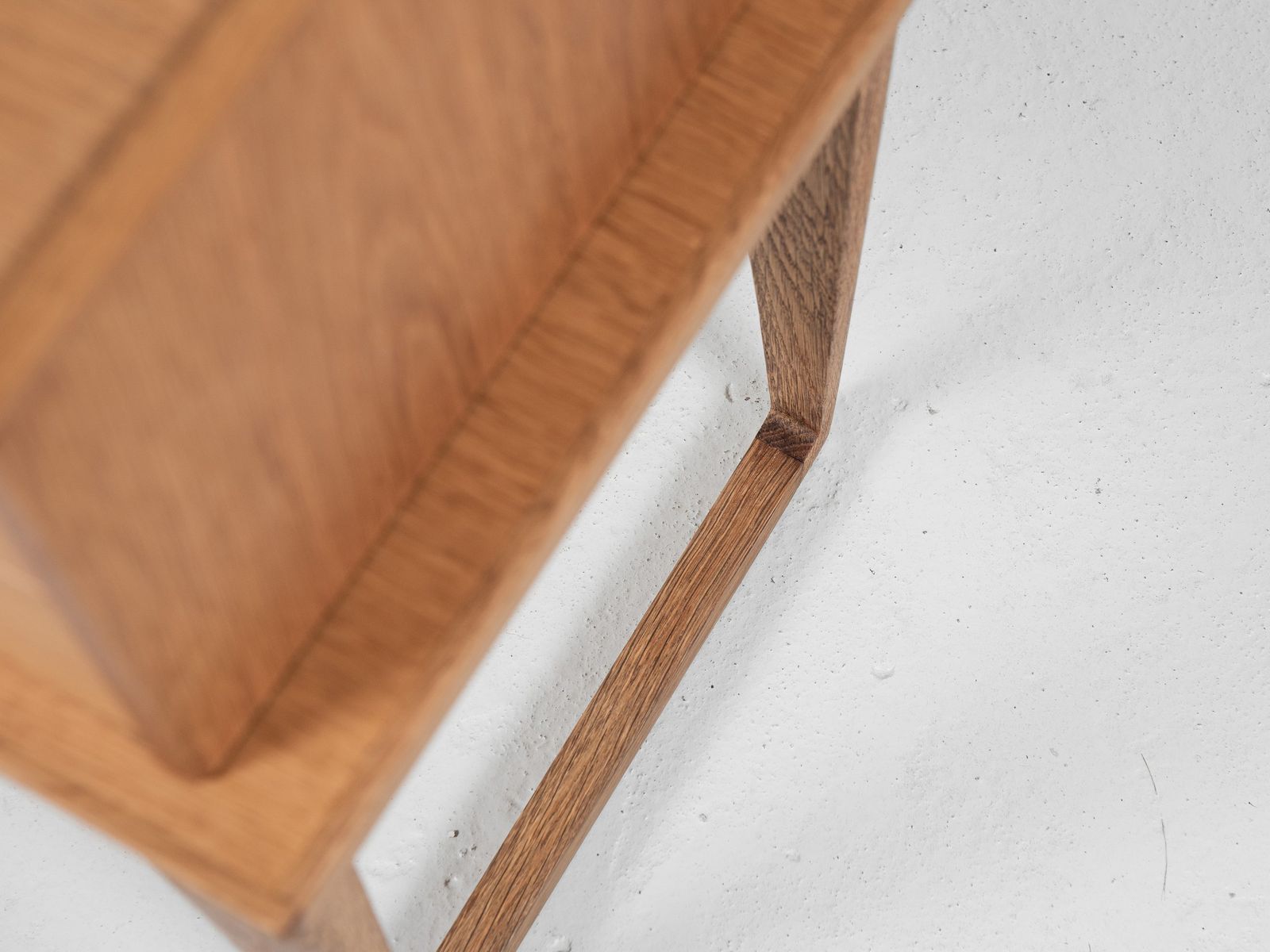 photo furniture Midcentury Danish Bench And Container In Oak By Aksel Kjersgaard 1960s