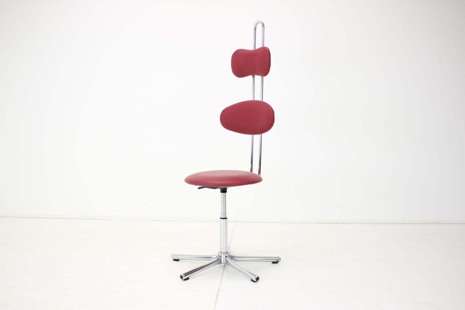 Height Adjustable Swivel Chair 1980s, Czechoslovakia photo furniture