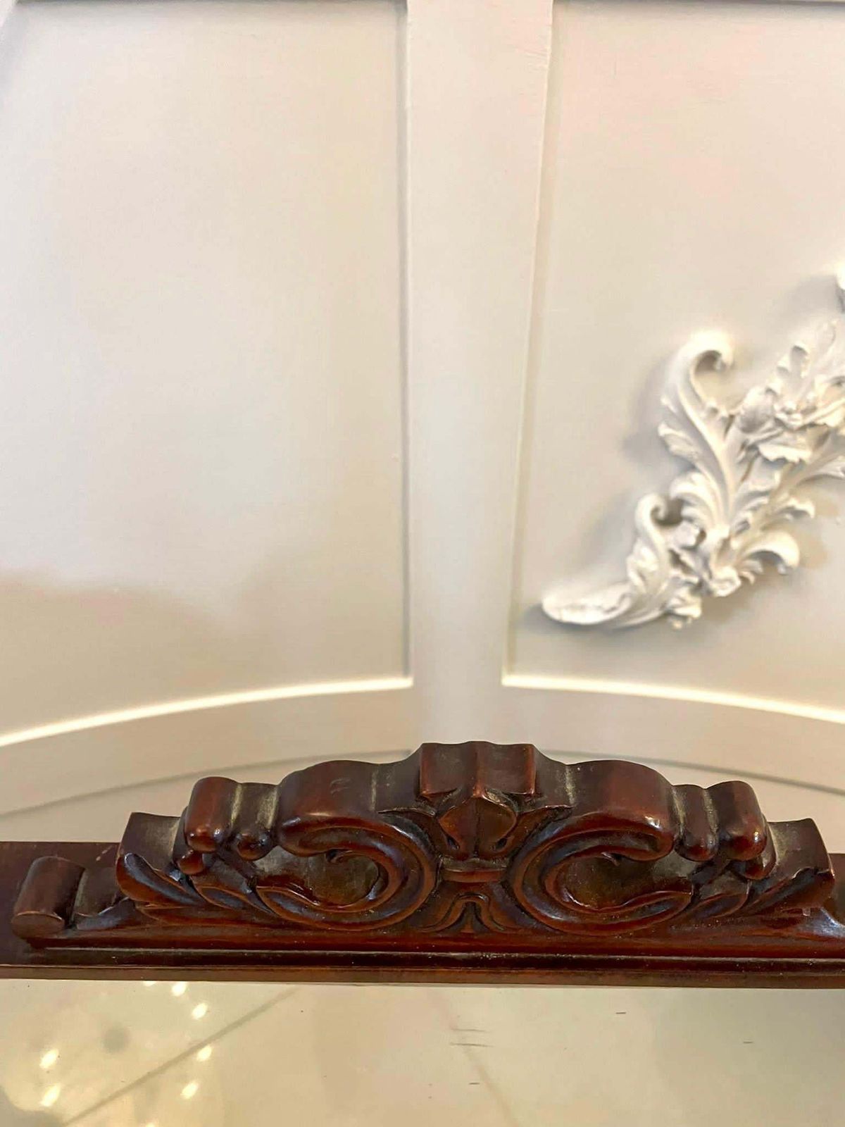 Outstanding Quality Antique Victorian Mahogany Dressing Mirror photo vinterior