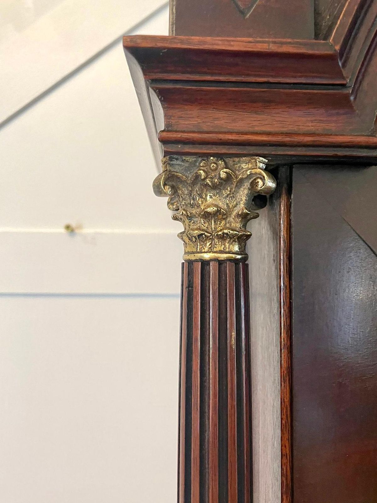 photo buy Antique George III Superior Quality Mahogany Inlaid Eight Day Longcase Clock