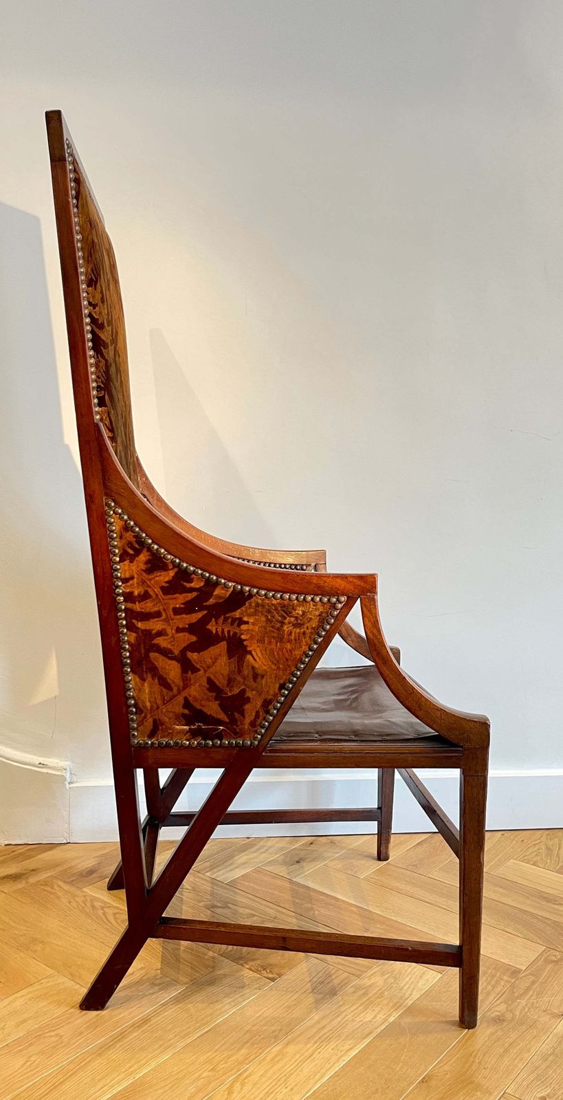 Exceptional Rare Museum/Collectors Modernist Art Deco Armchair By Giacomo Cometti Circa 1928 photo for sale