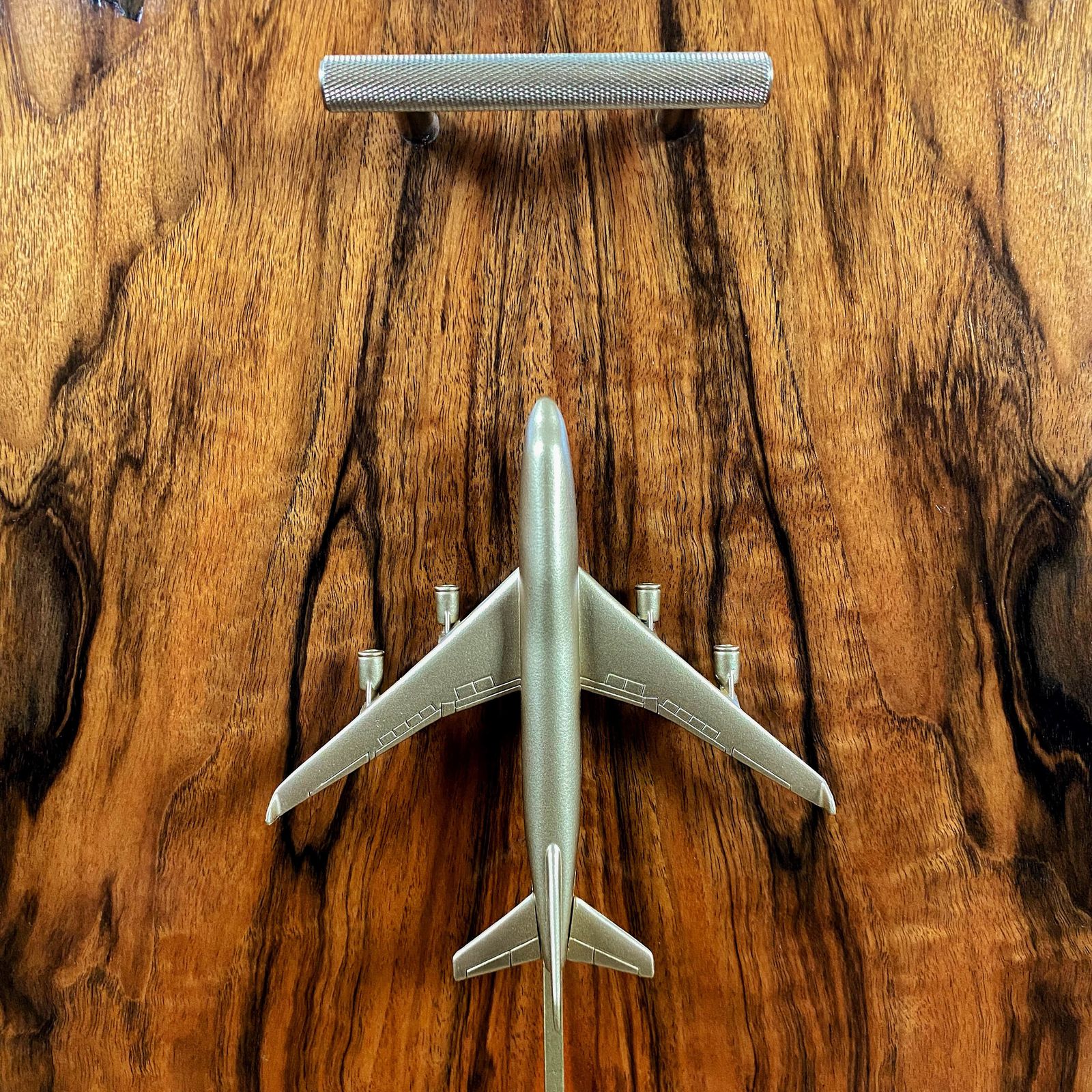 photo furniture Mid Century Cocktail Cabinet In Walnut With Gold Pan Am Airways Design And Travel Map Theme