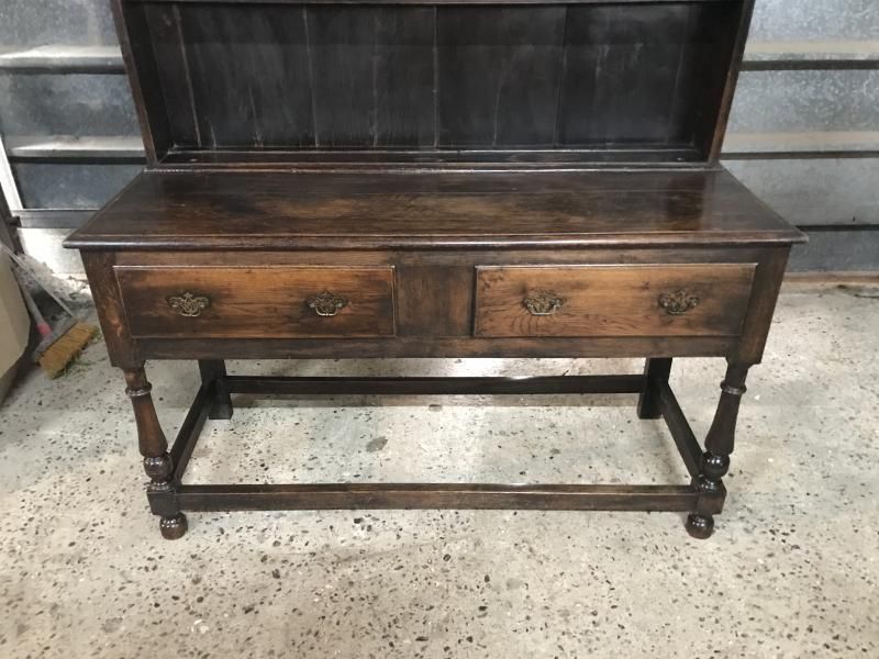 Beautiful 18th Century Oak Dresser photo Furniture