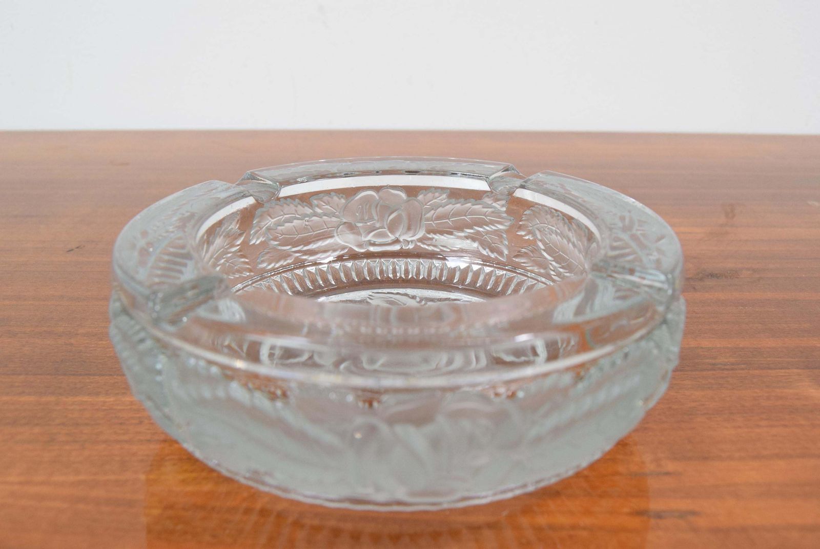Mid Century Glass Ashtray/Bohemia Cristal, 1950´S photo furniture