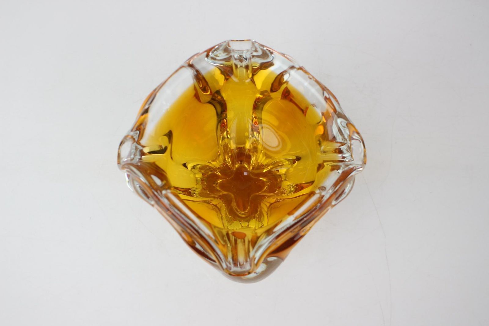 Art Glass Bowl By Josef Hospodka For Chribska Glassworks, 1960s photo 228.0