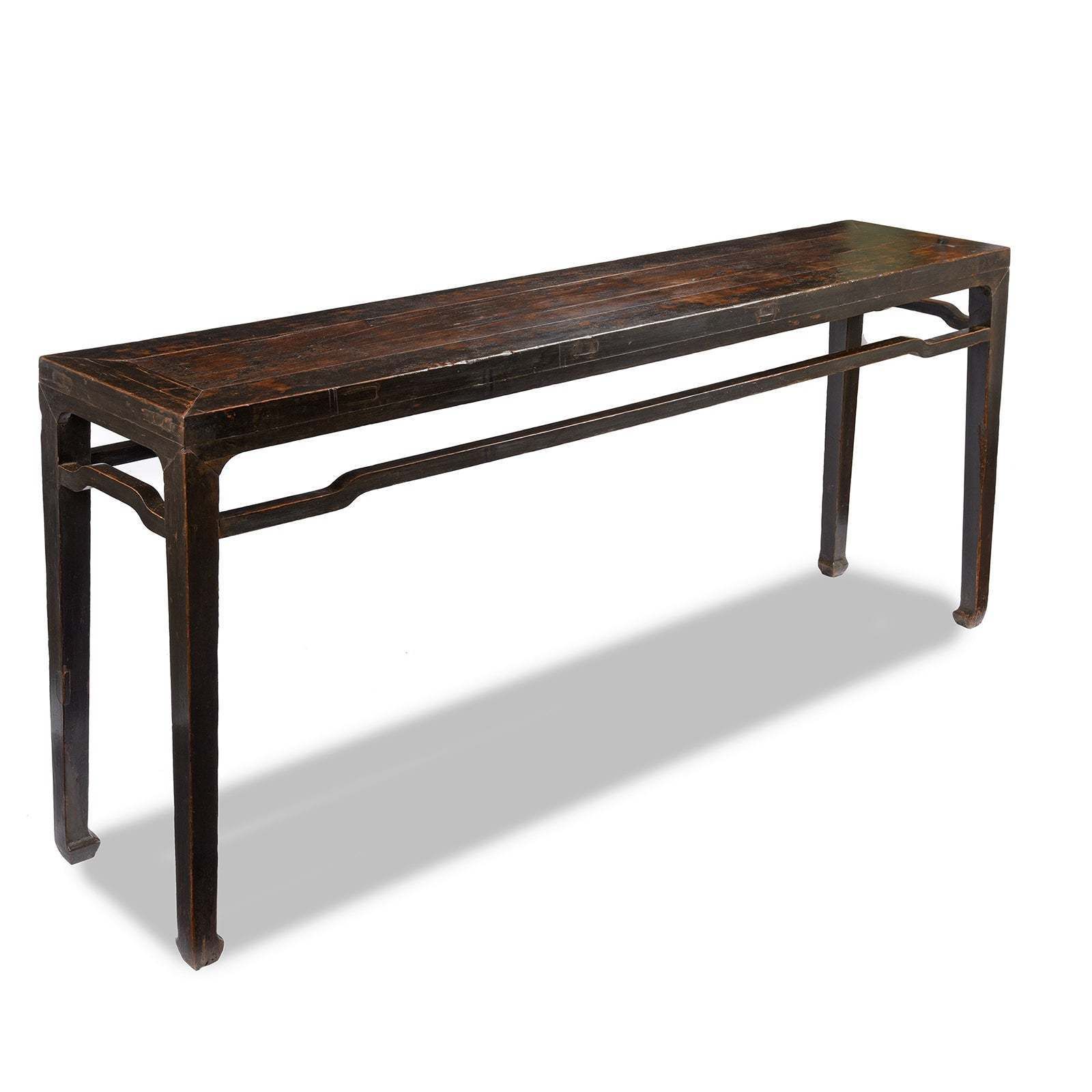 Chinese Black Lacquer Altar Table   19thc photo furniture