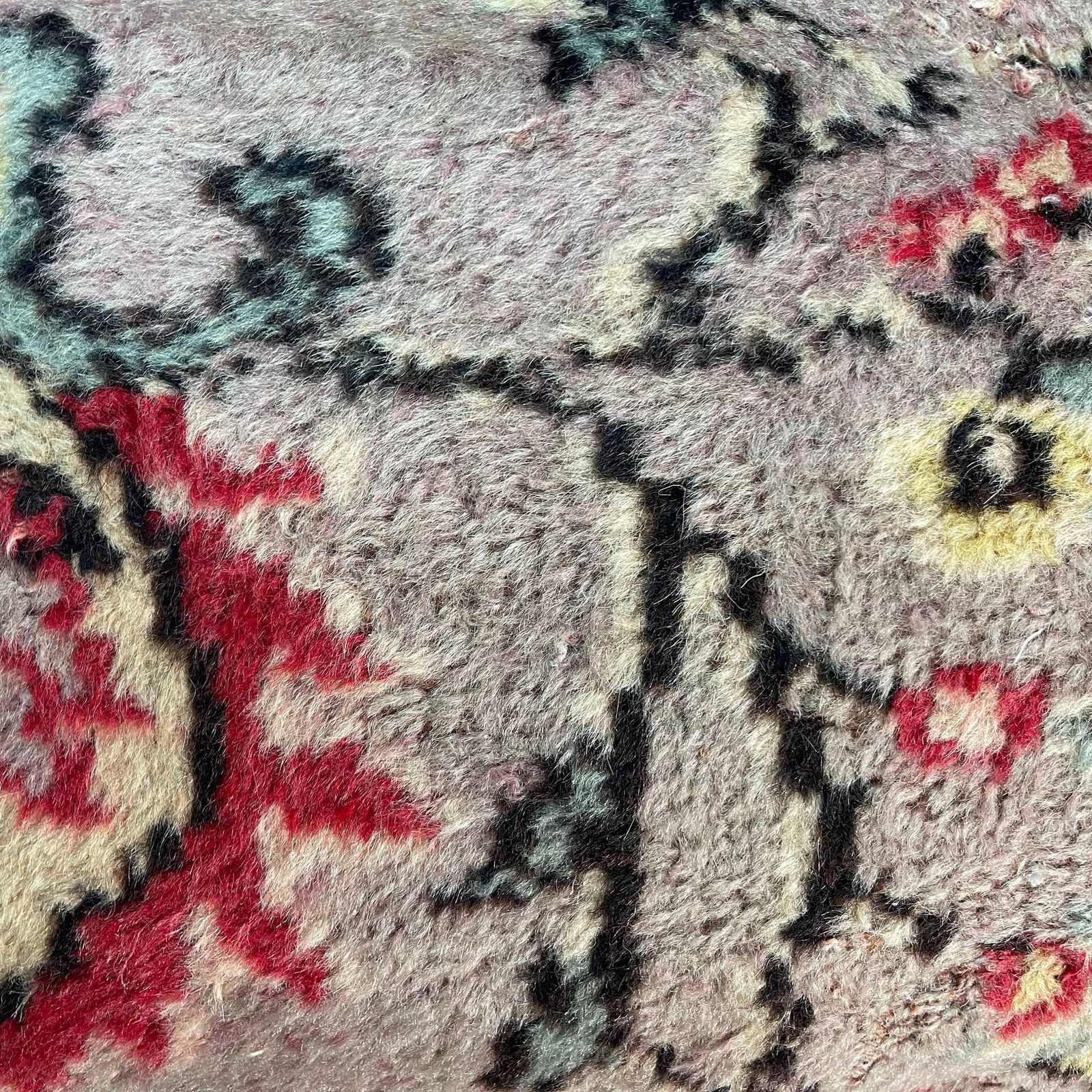 12'' X 20'' Vintage Hand Made Rug Cushion Cover, 30 X 50 Cm Decorative Rug Pillow Cover, Large Vintage Turkish Rug Cushion Cover photo vinterior