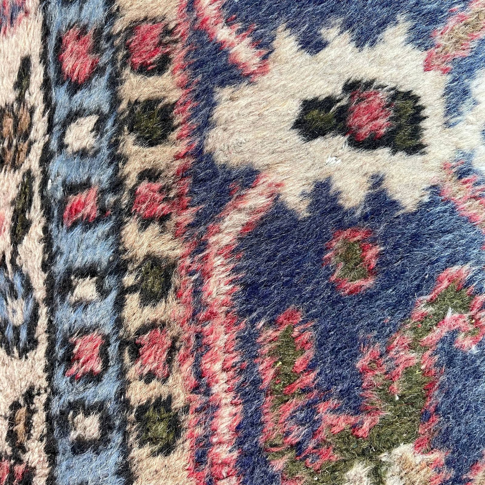 12'' X 20'' Vintage Hand Made Rug Cushion Cover, 30 X 50 Cm Decorative Rug Pillow Cover, Large Vintage Turkish Rug Cushion Cover photo vinterior