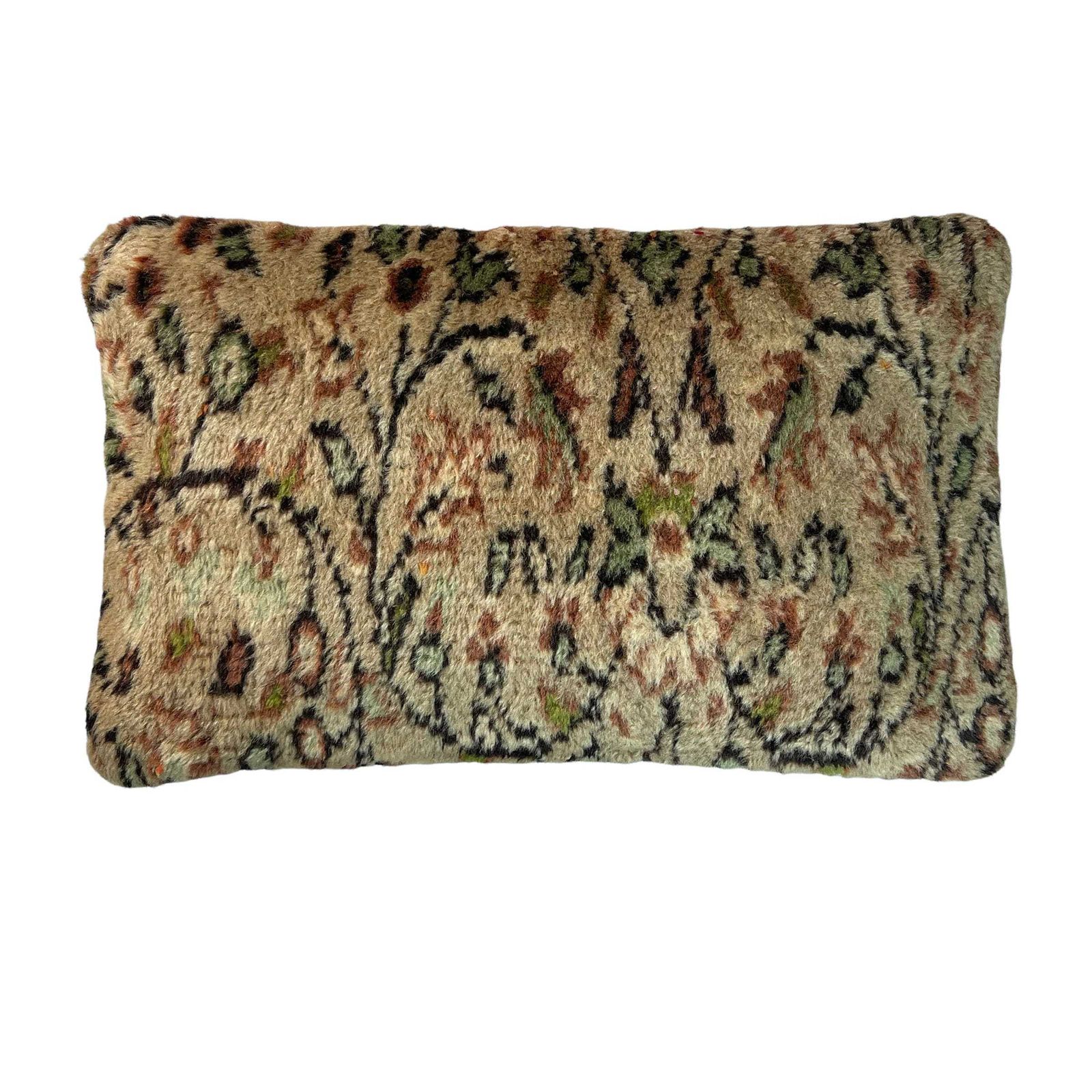 12'' X 20'' Vintage Hand Made Rug Cushion Cover, 30 X 50 Cm Decorative Rug Pillow Cover, Large Vintage Turkish Rug Cushion Cover photo 70.0