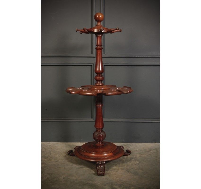 Victorian Mahogany Riding  Boot Rack photo furniture