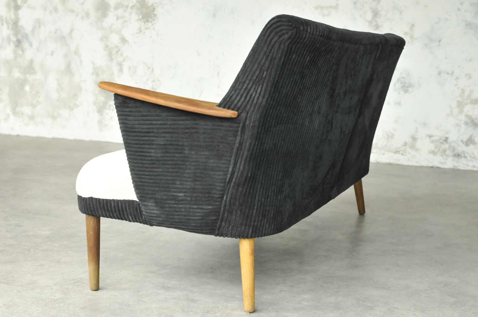 Danish Double Sofa Teak Handles photo Furniture