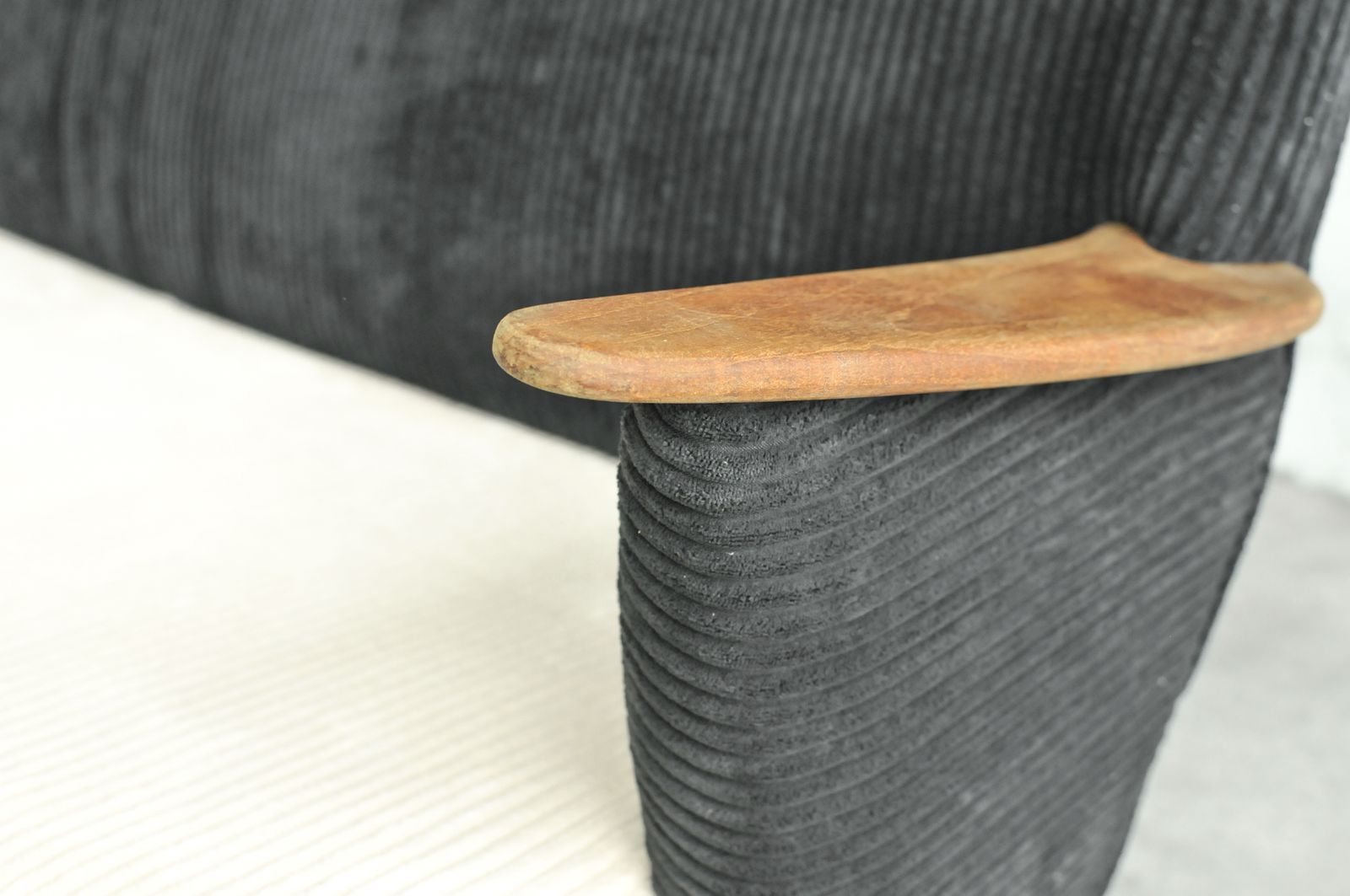 Danish Double Sofa Teak Handles photo vinterior