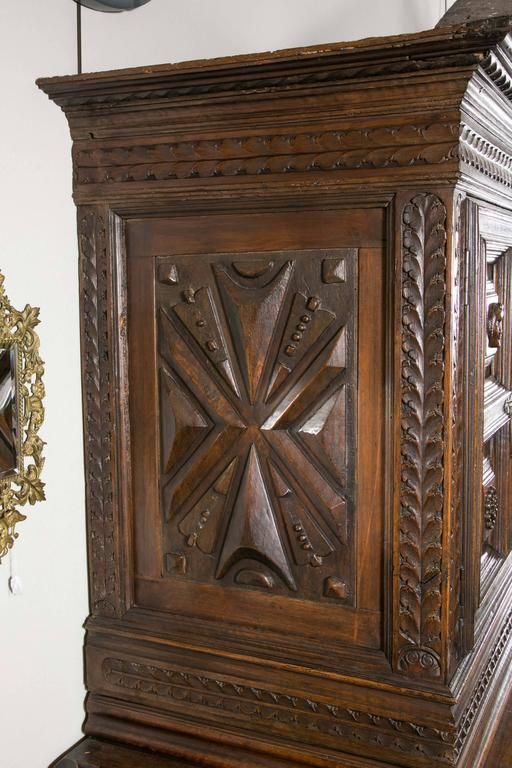 17th Century Furniture Important Supposedly From Northern Italy photo vintage