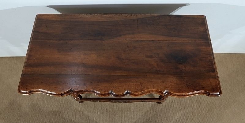 French Provencal Kneader In Solid Walnut, 19th Century photo Furniture