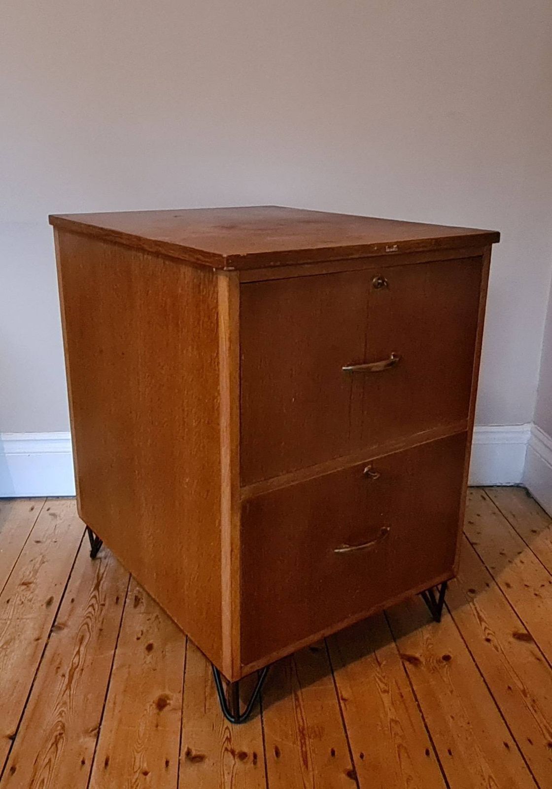 Vintage Teak Set Of Drawers / Bar / Filing Cabinet photo Furniture