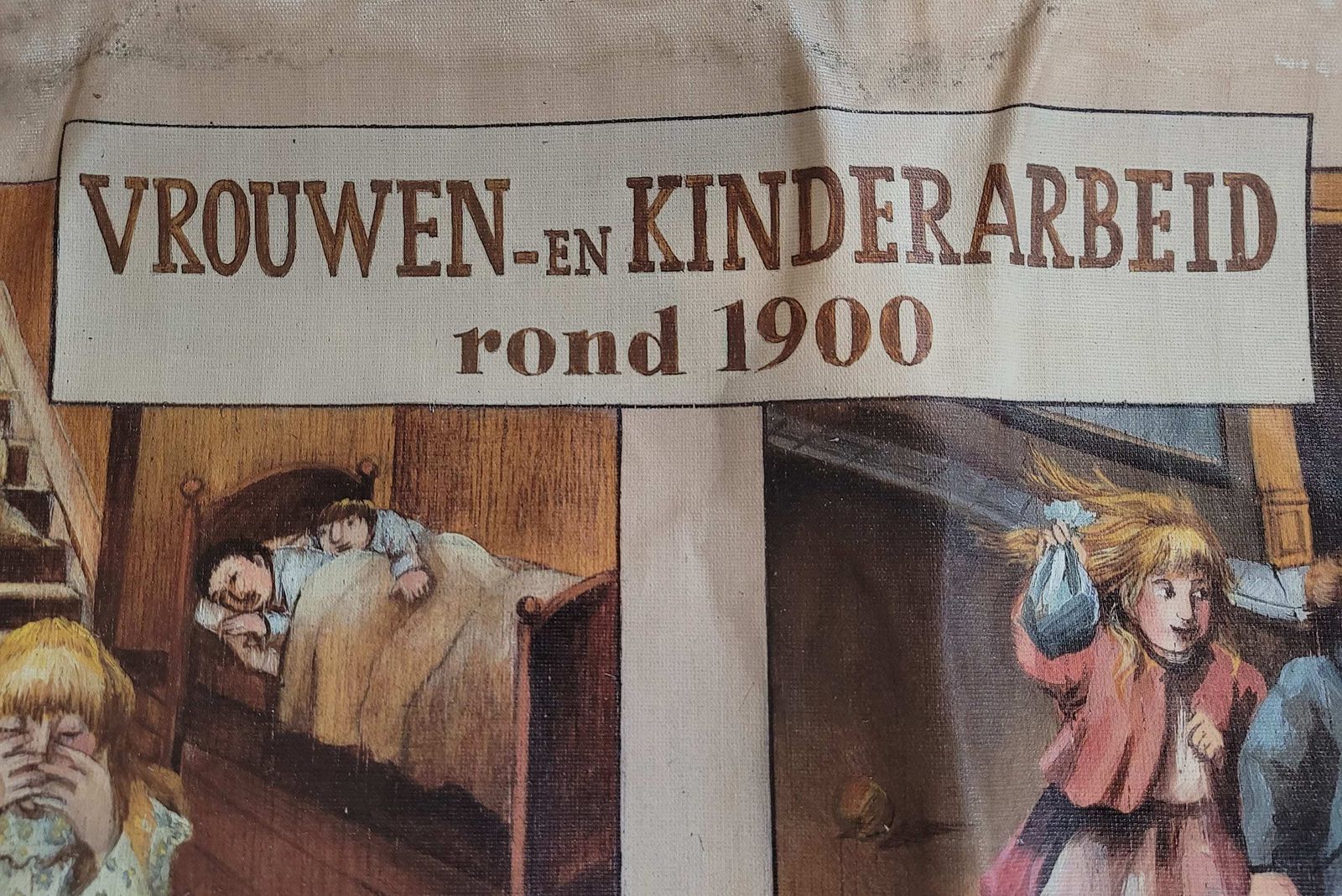 Dutch Feminist History Poster / Women And Child Labour / Vrouwen En Kinderarbeid / Historical Posters / School Posters photo 150.0